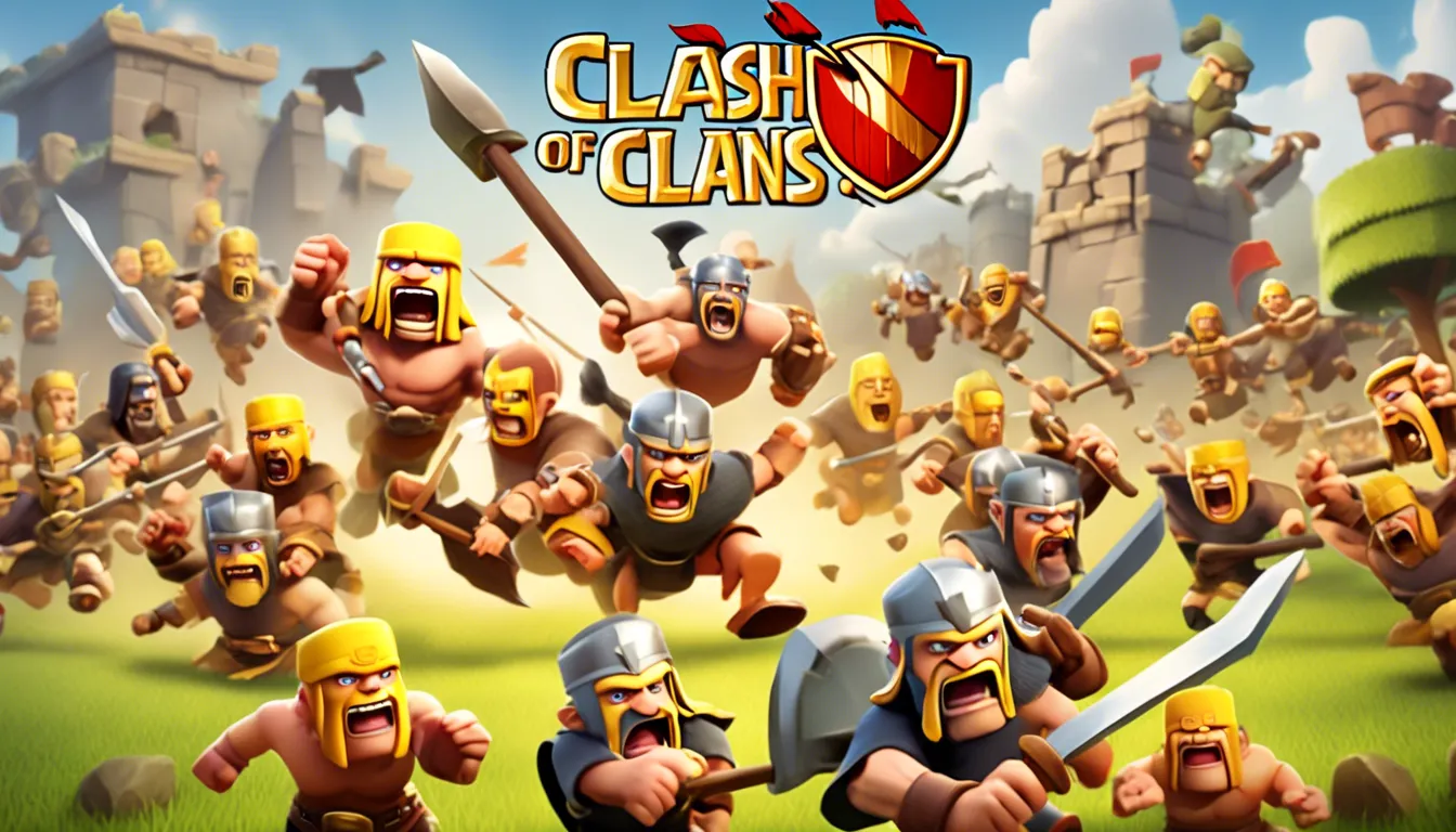 Unleash your inner warrior in the epic Clash of Clans game